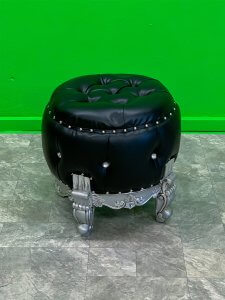 Black foot stool