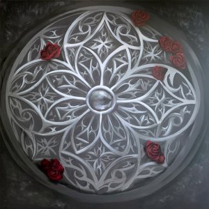 Gothic street art window by Ezra_One for set #2