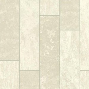 white stone tile floor