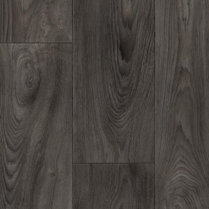 Black wood floor